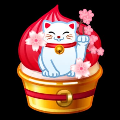 Maneki Neko — Whip Cupcakes Telegram gift model