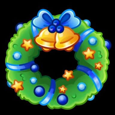 Blueberry — Winter Wreaths Telegram gift model