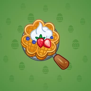 Berry Waffle